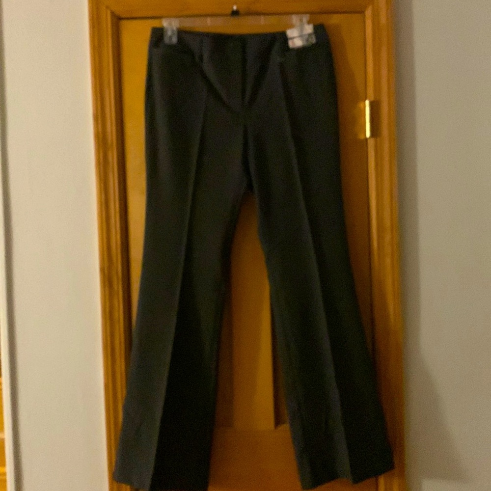 NWT NY & Company City Stretch Bootcut size 10 tall dark gray